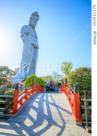 春の高崎白衣大観音 群馬県高崎市 春の高崎白衣大観音 群馬県高崎市 103415370