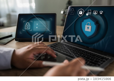 CYBER SECURITY Business technology Antivirus Alert Protection Security and Cyber Security Firewall Cybersecurity and information technology 103415866
