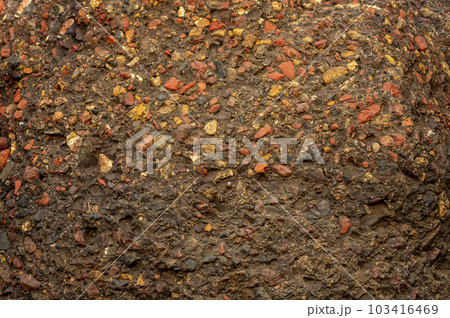 conglomerates rocks or colorful stone at panna national park india extensively mined for diamond conglomerates rocks or colorful stone at panna national park india extensively mined for diamond 103416469