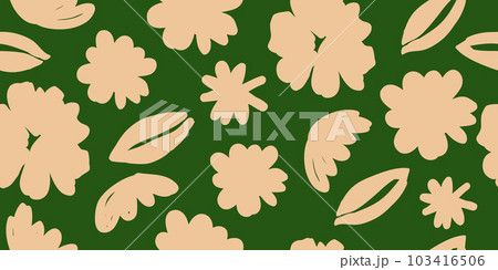 Hand drawn flowers, seamless patterns with floral for fabric, textiles, clothing, wrapping paper, cover, banner, interior decor, abstract backgrounds. Hand drawn flowers, seamless patterns with floral for fabric, textiles, clothing, wrapping paper, cover, banner, interior decor, abstract backgrounds. 103416506