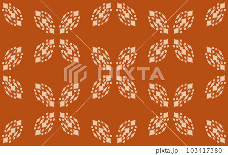 Ethnic abstract ikat art. Seamless pattern in tribal, folk embroidery, and Mexican style. Aztec geometric art ornament print. Design for carpet, wallpaper, clothing, wrapping, fabric, cover, textile. 103417380