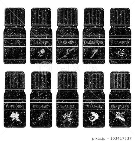アロマボトル(セット)/スタンプ風 アロマボトル(セット)/スタンプ風 103417537