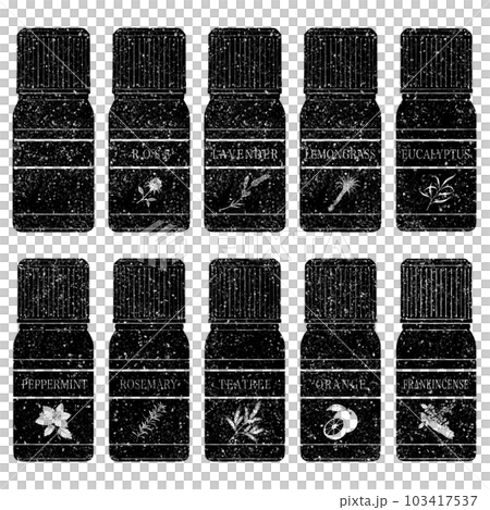 アロマボトル(セット)/スタンプ風 アロマボトル(セット)/スタンプ風 103417537