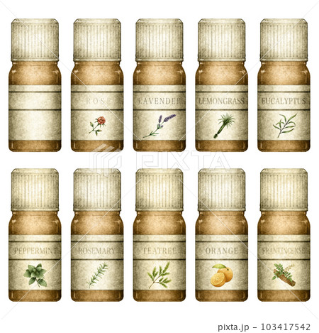 アロマボトル（セット）／水彩風 103417542