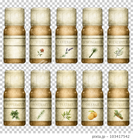 アロマボトル（セット）／水彩風 103417542