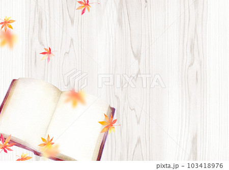 読書の秋 背景素材 読書の秋 背景素材 103418976
