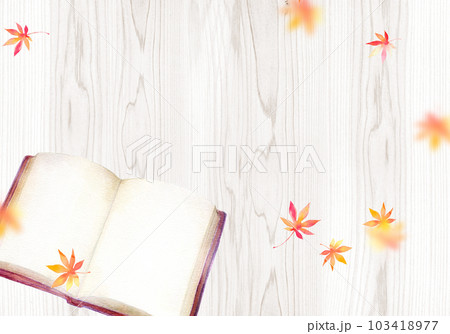 読書の秋　背景素材 103418977