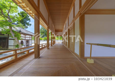 曼殊院門跡　再建された宸殿（京都市左京区一乗寺） 103421039