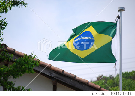 ブラジル国旗 103421233