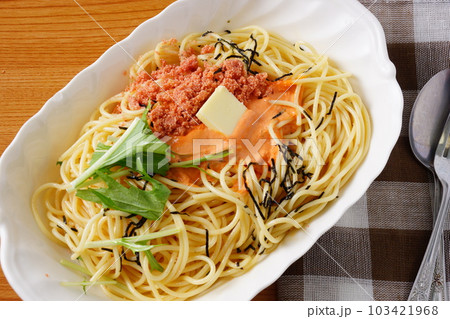 明太子クリームパスタ 103421968