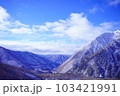 青い山脈の風景_新穂高ロープウェイから 103421991