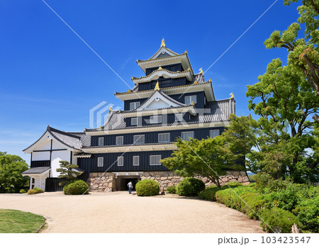 岡山城 天守閣(岡山県岡山市) 岡山城 天守閣(岡山県岡山市) 103423547