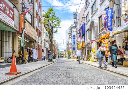 川崎市の都市風景　新城サンモール 103424423