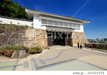岡山城 不明門(あかずのもん)岡山県岡山市 岡山城 不明門(あかずのもん)岡山県岡山市 103425478