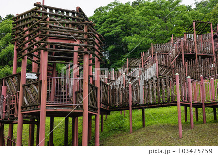 北薩広域公園 大型冒険遊具「虎居城」 北薩広域公園 大型冒険遊具「虎居城」 103425759