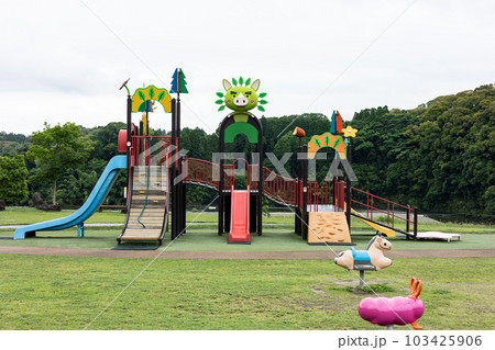 北薩広域公園　のびのびゾーン　グリブー滑り台 103425906