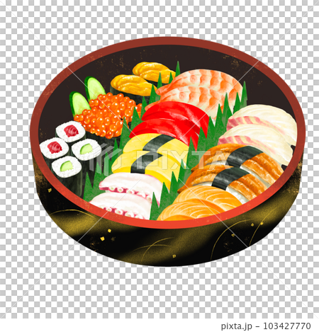 什錦壽司開胃小菜 什錦壽司開胃小菜 103427770