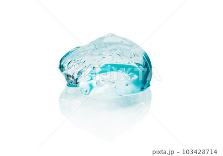 Mucus smear texture with bubbles on a white background Mucus smear texture with bubbles on a white background 103428714