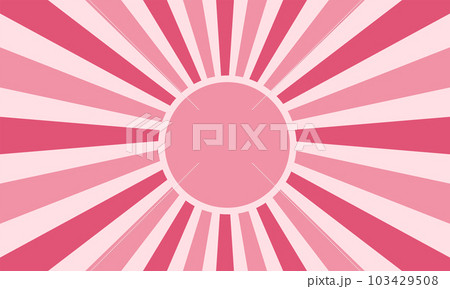 Retro background with rays or stripes in the center. Sun burst grunge blue background. Vector illustration 103429508