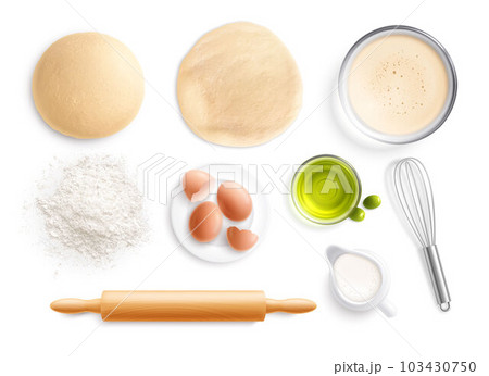 Cooking Bakery Realistic Set 103430750