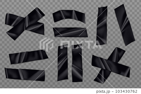 Black Duct Tape Set 103430762