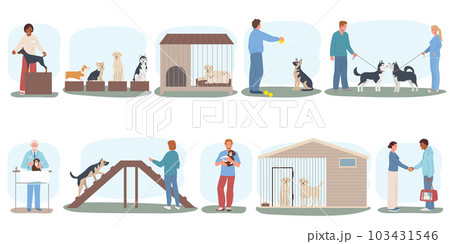 Dog Breeder Compositions Collection 103431546