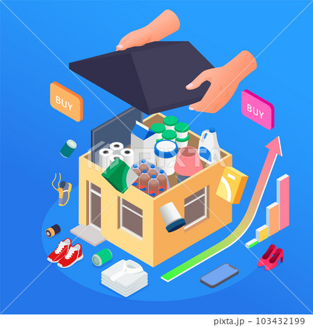 Overconsumption Isometric Concept 103432199