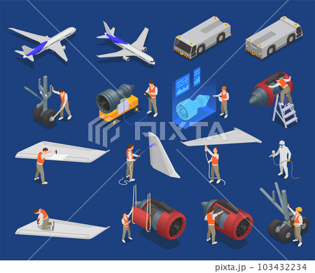 Aircraft Service Set 103432234