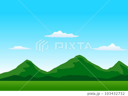 山と木の景色 山と木の景色 103432732