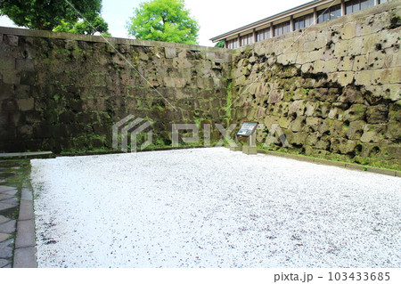 裏側の美しい御楼門の風景 103433685