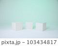 白ホリ背景　グリーンLED 103434817