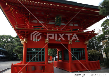 早稲田　穴八幡宮 103435082