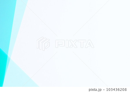 青色系背景　面と線の組み合わせ　図形風 103436208