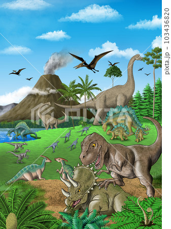 恐竜の世界イメージ 103436820