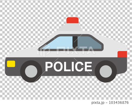 Police car illustration Police car illustration 103436876