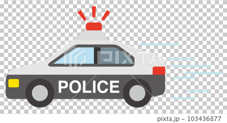パトカーのイラスト パトカーのイラスト 103436877
