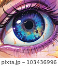 Closeup Expressive Eye 103436996