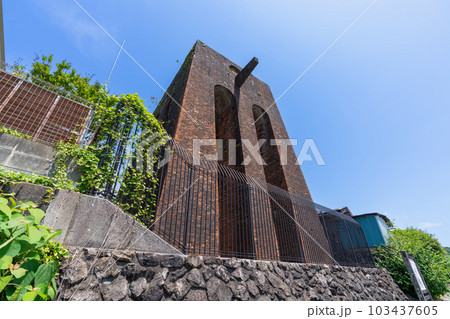《福岡県》巻き上げ機台座（旧穂波町） 103437605
