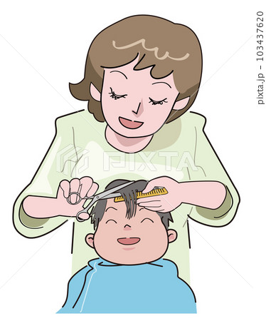 ママの散髪-2回目からは安心 ママの散髪-2回目からは安心 103437620