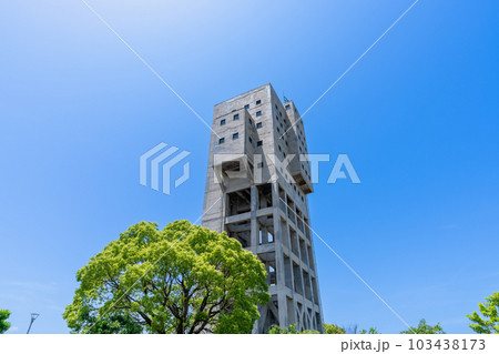 《福岡県》旧志免鉱業所竪坑櫓 103438173