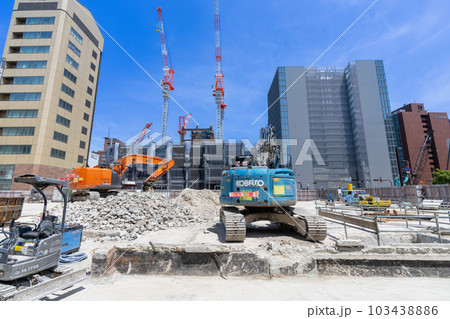 《福岡県》2023年5月の福岡市中央区(福岡市役所付近) 《福岡県》2023年5月の福岡市中央区(福岡市役所付近) 103438886