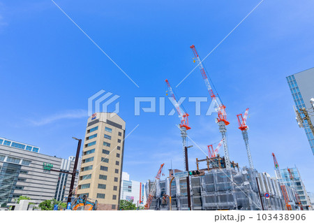 《福岡県》2023年5月の福岡市中央区(福岡市役所付近) 《福岡県》2023年5月の福岡市中央区(福岡市役所付近) 103438906