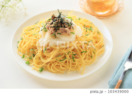 さっぱりした味わい、ツナと大根おろしのパスタ さっぱりした味わい、ツナと大根おろしのパスタ 103439000