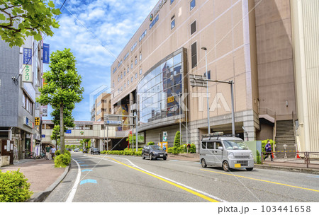 川崎市の都市風景 武蔵中原駅 川崎市の都市風景 武蔵中原駅 103441658