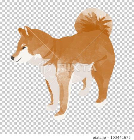 可愛的柴犬圖標素材 可愛的柴犬圖標素材 103441673