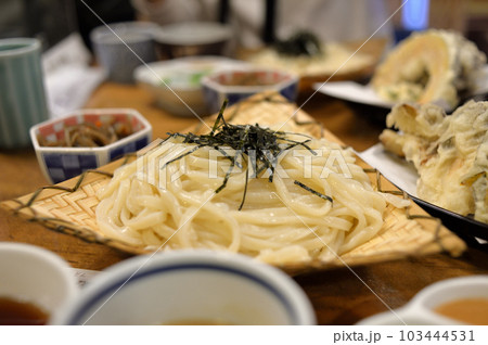 群馬　名物　水沢うどん 103444531