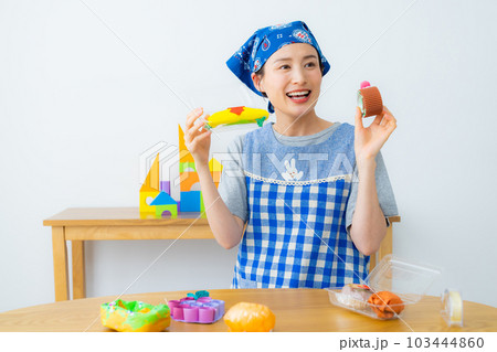 保育士　制作物 お店やさんごっこ 103444860