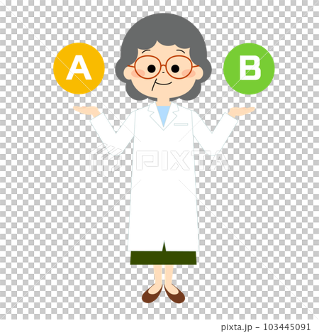 顯示選擇的資深一代女性醫生 103445091