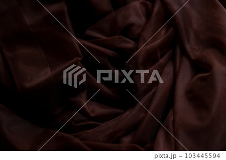 背景　4k　サイバースペース　bg　バーチャル背景　仮想世界　メタバース　布　織物　ブラウン　生地 103445594