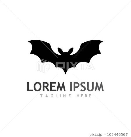bat vector icon logo template 103446567